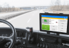 Electronic Logging Device ELD in a truck