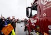 canadian truck drivers protesting over Omicron mandate