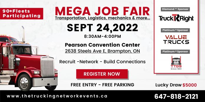 The trucking network mega job fair